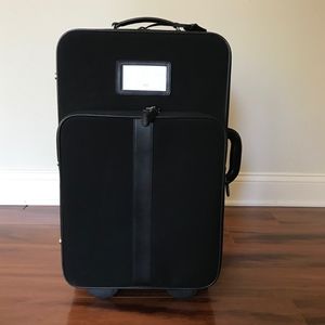 Coach rolling carryon suitcase (22"Hx14"Wx9.5"D)